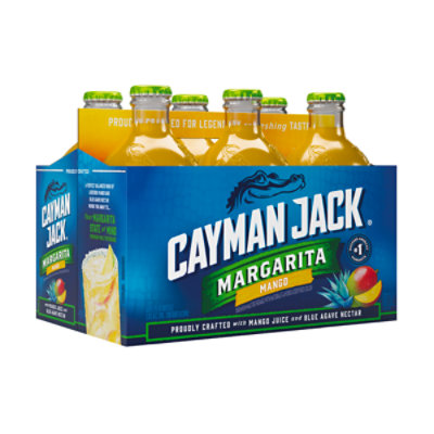 Cayman Jack Mango Margarita In Bottles - 6-11.2 FZ - Image 1