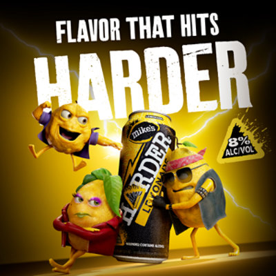 Mikes Harder Blue Raspberry 16oz 8% In Cans - 16 FZ - Image 2