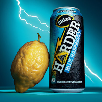 Mikes Harder Blue Raspberry 16oz 8% In Cans - 16 FZ - Image 3