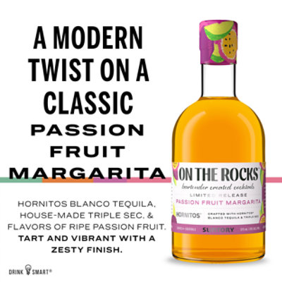 On The Rocks Passion Fruit Margarita - 375 ML - Image 3