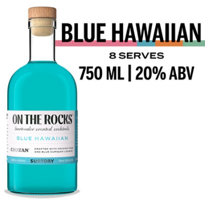 On The Rocks Blue Hawaiian - 750 ML - Image 1