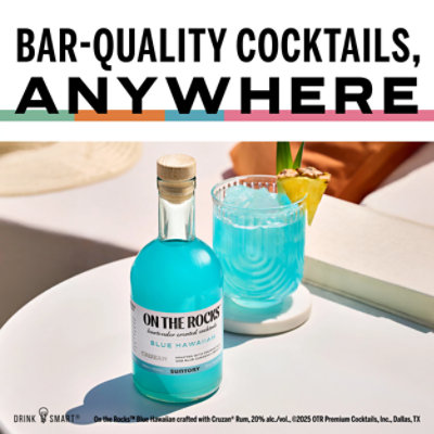 On The Rocks Blue Hawaiian - 750 ML - Image 2