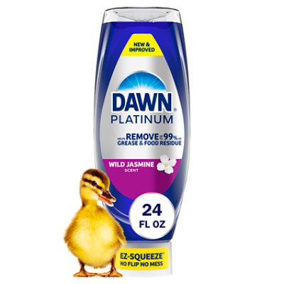 Dawn Platinum Ez-squeeze Dishwashing Liquid, Wild Jasmine - 24 Fl. Oz. - 24 FZ - Image 1