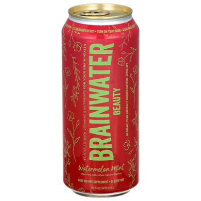 Brainwater Beauty Watermelon Mint - 16 FZ - andronicos