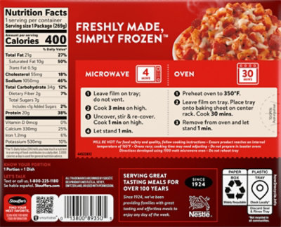 Stouffer's Pepperoni Pizza Macaroni Cheese Frozen Meal Box - 9.5 Oz - 9.5 OZ - Image 7