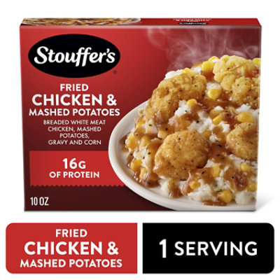 Stouffer's Fried Chicken Mashed Potatoes Frozen Meal Box - 10 Oz - 10 OZ - Image 1