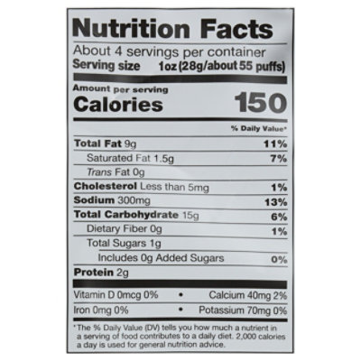 Sensible Portions Veggie Puffs Avocado Mac&cheese - 3.75 OZ - Image 3