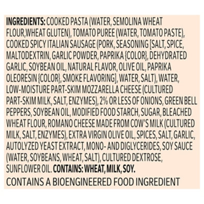 Stouffer's Italian Sausage Rigatoni For Two Frozen Entre Box 26 Oz - 26 OZ - Image 4