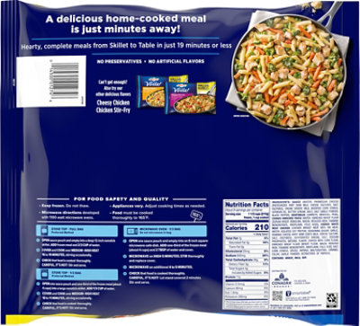 Be Voila Value Size Alfredo Chicken Frozen Meal, 60 Oz. Bag - 60 OZ - Image 6