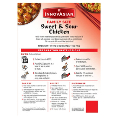 Innovasian Chicken Sweet & Sour 36 Oz - 36 OZ - Image 7