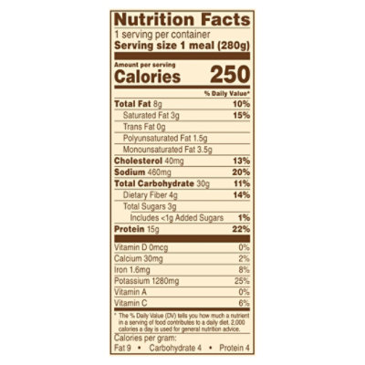Healthy Choice Cafe Meatloaf With Mashed Potatoes Frozen Meal 9.9 Oz - 9.9 OZ - Image 4