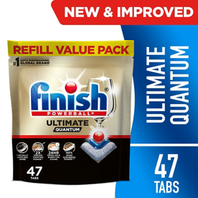 Finish Powerball Ultimate Automatic Dishwasher Detergent - 47 Ct. - 47 CT - Image 1
