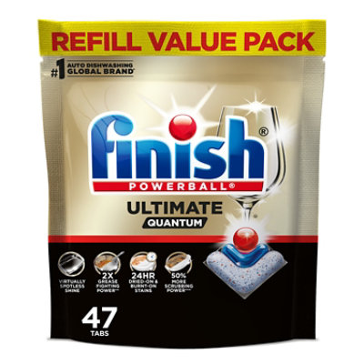 Finish Powerball Ultimate Automatic Dishwasher Detergent - 47 Ct. - 47 CT - Image 3