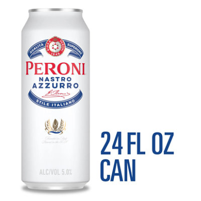 Peroni Nastro Azzurro Beer In Cans - 24 FZ - Image 1
