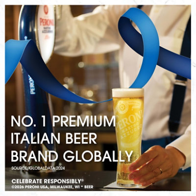Peroni Nastro Azzurro Beer In Cans - 24 FZ - Image 4
