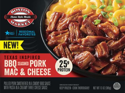 Boston Market Texas Bbq Seasoned Pork Mac & Cheese, 13 Oz - 13 OZ - Image 2