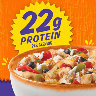 Delimex Char-grilled Chicken Fajita Burrito Bowl, 11 Oz Box - 11 OZ - Image 2