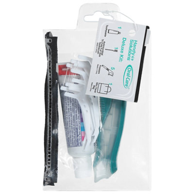 Handy Solutions Deluxe Oral Care 4 Pc Kit W/ Reusable Bag - EA - Image 3