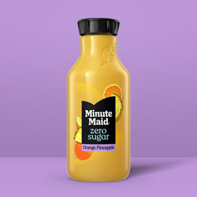 Minute Maid Zero Sugar Orange Pineapple Juice, 52 Fl Oz - 52 FZ - Image 4