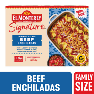 El Monterey Signature Beef Enchiladas Meal Tray - 30 Oz - 30 OZ - Image 1