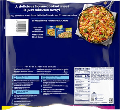 Be Voila Chicken Stir Fry Frozen Meal Value Size Bag - 60 OZ - Image 6