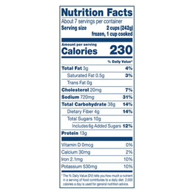 Be Voila Chicken Stir Fry Frozen Meal Value Size Bag - 60 OZ - Image 4