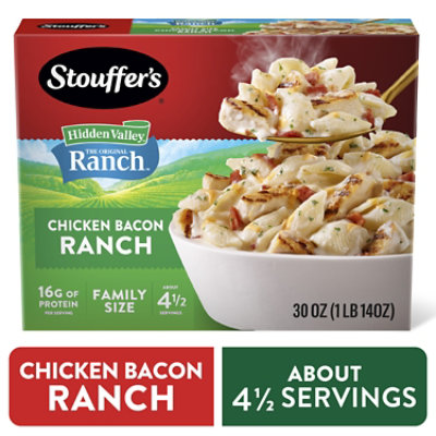 Stouffer's Family Chicken Bacon Ranch Frozen Meal Box - 30 Oz - 30 OZ - Image 1
