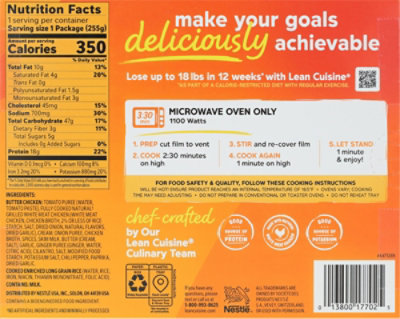 Lean Cuisine Indian Style Butter Chicken Frozen Entree Box 9 Oz - 9 OZ - Image 5