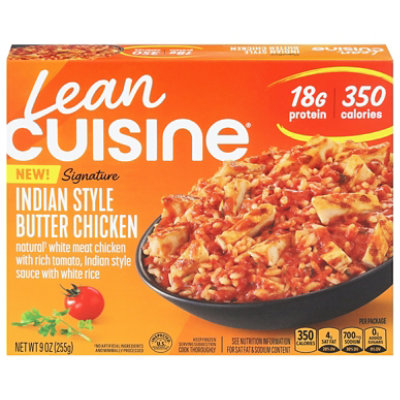 Lean Cuisine Indian Style Butter Chicken Frozen Entree Box 9 Oz - 9 OZ - Image 1