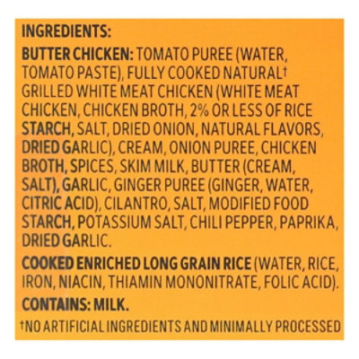 Lean Cuisine Indian Style Butter Chicken Frozen Entree Box 9 Oz - 9 OZ - Image 4