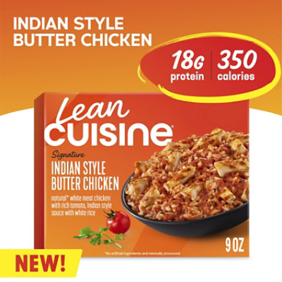 Lean Cuisine Indian Style Butter Chicken Frozen Entree Box 9 Oz - 9 OZ - Image 1