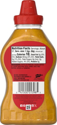 French's Hot Honey Mustard, 12.0 Oz - 12 OZ - Image 5