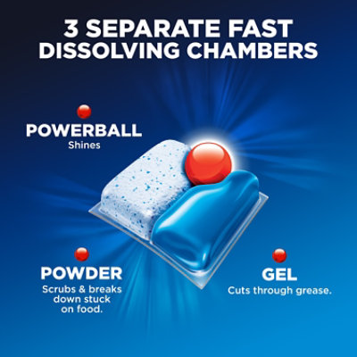 Finish Powerball Quantum Automatic Dishwasher Detergent - 57 Ct. - 57 CT - Image 5