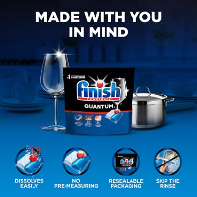 Finish Powerball Quantum Automatic Dishwasher Detergent - 57 Ct. - 57 CT - Image 7