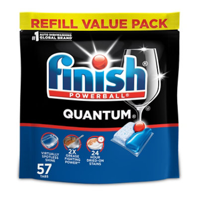 Finish Powerball Quantum Automatic Dishwasher Detergent - 57 Ct. - 57 CT - Image 3
