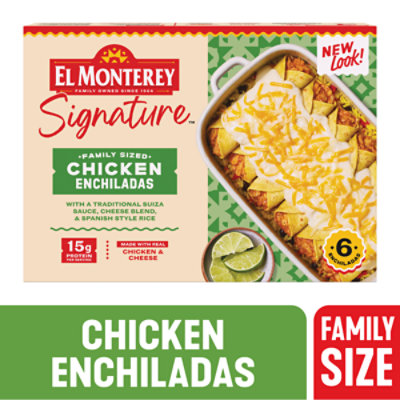 El Monterey Signature Chicken Enchiladas Tray - 30 Oz - 30 OZ - Image 1