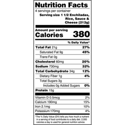 El Monterey Signature Chicken Enchiladas Tray - 30 Oz - 30 OZ - Image 3