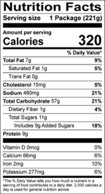 Michelinas Orange Chicken & Vegetable Rice Blend 4.5 Oz - 4.5 OZ - Image 3
