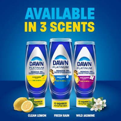 Dawn Platinum Ez-squeeze Dishwashing Liquid, Refreshing Rain - 24 Fl. Oz. - 24 FZ - Image 8