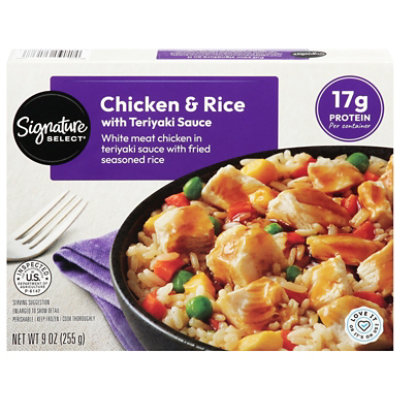 Signature Select Entree Chicken And Rice Teriyaki 9 Oz - 9 OZ - Image 2