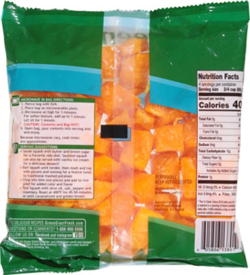 Green Giant Butternut Squash Diced 12oz - 12 OZ - Image 6