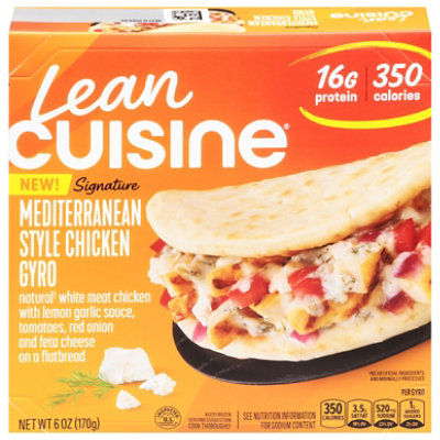 Lean Cuisine Mediterranean Style Chicken Gyro Frozen Meal Box - 6 Oz - 6 OZ - Image 1