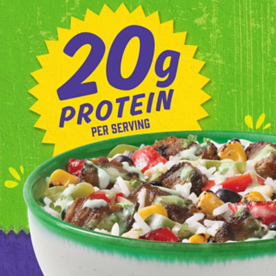 Delimex Seared Steak And Creamy Salsa Verde Burrito Bowl, 11 Oz Box - 11 OZ - Image 2