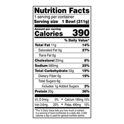 Delimex Seared Steak And Creamy Salsa Verde Burrito Bowl, 11 Oz Box - 11 OZ - Image 3