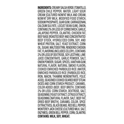 Delimex Seared Steak And Creamy Salsa Verde Burrito Bowl, 11 Oz Box - 11 OZ - Image 4