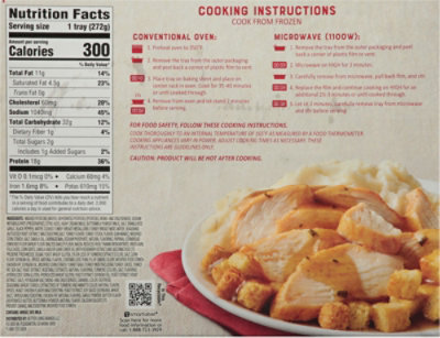 Signature Select Entree Turkey Cornbread W Mashed Potato 9.6 Oz - 9.6 OZ - Image 5