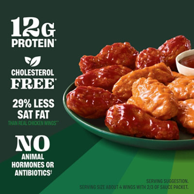 Morningstar Farms Poultry Bbq & Buffalo Flavors Sauced 12.5oz - 12.5 OZ - Image 2