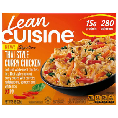 Lean Cuisine Thai Style Curry Chicken Frozen Entree Box 8 Oz - 8 OZ - Image 4
