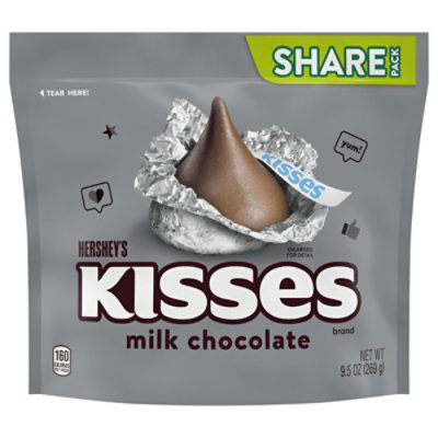 Hersheys Kisses Milk Chocolate Candy Share Pack - 9.5 Oz - Image 3