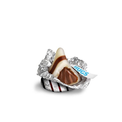 Hersheys Hugs Milk Chocolate Hugged By White Creme Share Pack Stand Up Bag - 9.4 OZ - Image 3